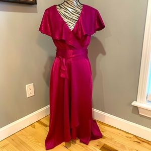 Very light, floating, silky feel dress